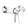 Brass Body Zinc Alloy Handle Shower Mixer