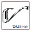 Brass Chrome Single Handle Swivel Kitchen Bathroom Sink Mixer Faucet