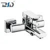 Brass Divertor Square Bathroom Bathtub Shower Faucet