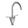 Brass Economic Double Lever Sink Mixer