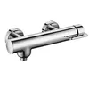 Brass One Handle Chrome Plated Bathroom Shower Mixer Faucet