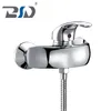 Chrome Brass Shower Mixer Wall Mounted with Single Handle
