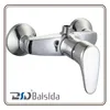 Chrome Brass Wall Mounted Hot Cold Water Shower Bath Faucets