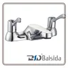 Chrome Deck Mounted Brass Mixer Tap Faucet Lever Bath Filler