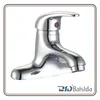 Chrome Deck Mounted Single Lever Wash Basin Mixer Faucet