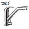 Chrome Sink Mixer Faucets Three Way Pure Water Kitchen Faucet