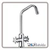 Chromed Brass Contemparary Deck Mount Sink Mixer Kitchen Faucet