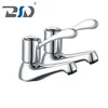 Cold Hot Deck Mounted Bath Taps