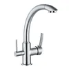 Copper Pipe Brass 3 Ways Drinking Water Faucet