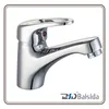Deck Mounted Chrome Hot Cold Water Mixer Basin Sink Faucet