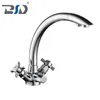 Double Handle 3-Way Kitchen Faucet for RO and Hot/Cold Water