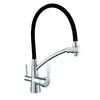 Double Handle Brass 3 Ways Drinking Water Faucet