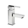 Economic 35mm Cartridge Square Brass Washbsin Faucet