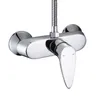 Economic Single Lever Wall Mounted Brass Shower Water Faucet