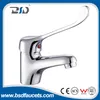 Economic Single Long Lever Brass Chrome Finish Water Basin Faucet