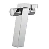 Extended Double Handle High Neck Kitchen Basin Faucet Mixer Faucet