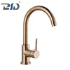 Factory Price Red Antique Copper Kitchen Sink Mixer Faucet