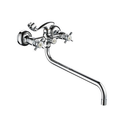 High Quality Sanitary Ware Zinc Bathroom Shower Mixer Faucet