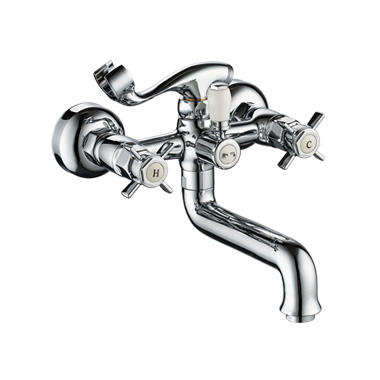 Active Demand Hotel Household Bathroom ABS Handheld Brass Valve Core Bath Shower Faucets Mixer