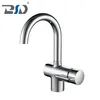 High Goose Neck Swiveling Moving Spout Kitchen Faucet