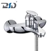 Hot Cold Water Mixing Chrome Brass One Handle Bath Mixer