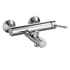Italian Style Brass Shower Bath Mixer with Ceramic Cartridge