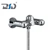 Lifting Type Bathroom Bathtub Mixer Brass Chrome Shower Faucet