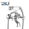 Luxury Brass Bath Shower Faucets with Brass Handset