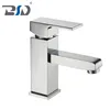 Modern Bathroom Sink Faucet Single Lever Brass Basin Mixer Tap