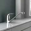 New Brass Chrome Swivel Spout Sink Kitchen Faucet Mixer Bsd-81605