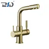 Pure Water Filter Mixer 3-Way Bronze Brass Kitchen Sink Faucet