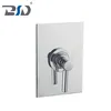 Single Handle 4-Port Shower Diverter Valve Chrome Concealed Yuhuan Manufacture