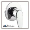 Single Handle Chrome Brass Manual Concealed Chrome Shower Mixer Valve