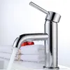 Single Lever Bathroom Wash Basin Sink Faucet with Swivel Spout