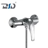 Single Lever Brass Chrome Cheap Price Shower Faucet Wall Mounted