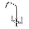 Single Lever Brass Deck Mounted Popular Design Kitchen Sink Water Faucet