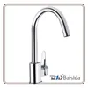 Single Lever Brass Kitchen Faucet Chrome Sink Mixer