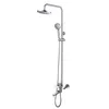 Single Lever Chrome Stainless Sliding Bar Shower Set