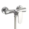 Single Lever Deck Mounted Brass Bathroom Faucet
