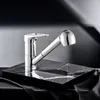 Single Lever Pull out Chrome Brass Kitchen Tap Kitchen Faucet