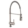 Spring Deck Mounted Poutll Down Sprayer Kitchen Faucet