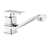 Square Aerator Rotating Chrome Kitchen Mixer Sink Faucets