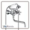 Traditional Bathtub Faucets Chrome Wall Mounted Bath Shower Faucet