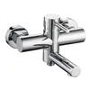 Wall Mounted One Handle Bathroom Chrome Bath Mixer Faucet