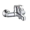Wall Mounted Zinc Handle Brass Shower Faucets