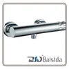 Wholesale Brass Chrome Plated Wall Mounted Bathroom Thermostatic Shower Faucet