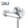Zinc Handle Brass Wall Mounted Bathtub Bath Shower Mixer Faucet